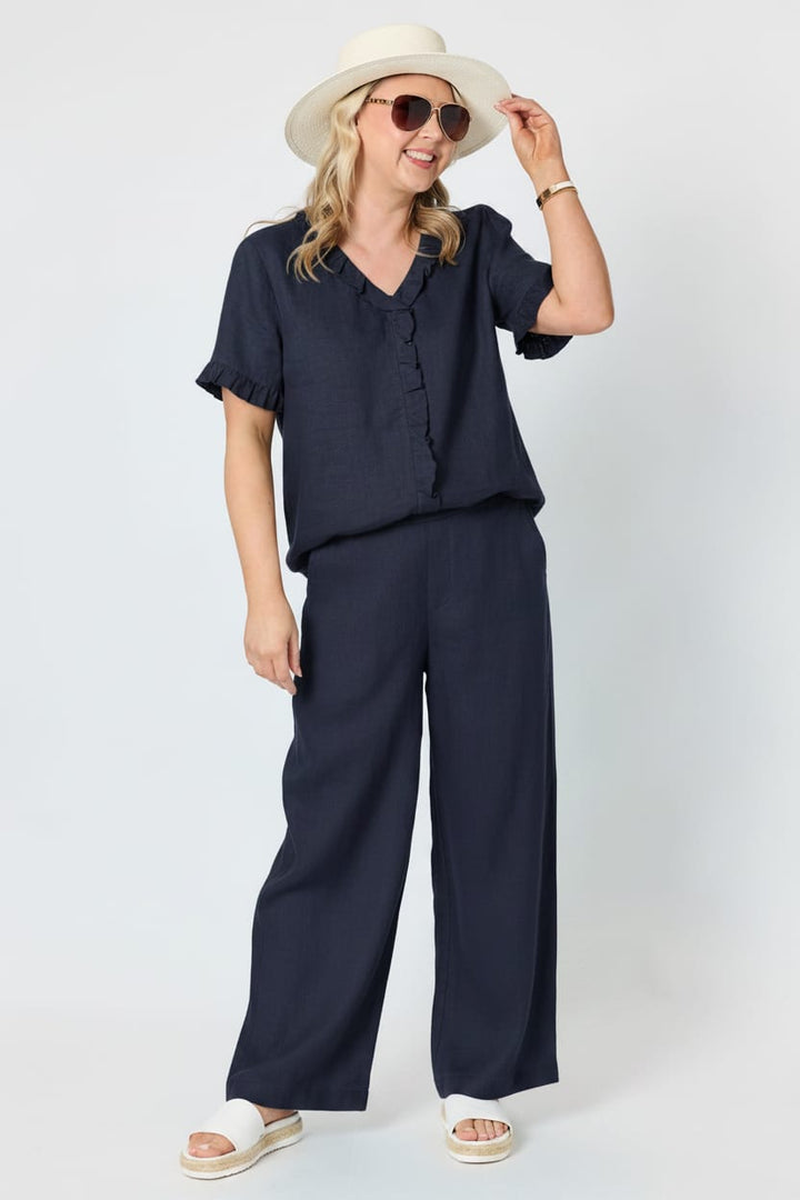 GORDON SMITH PANTS LUELLA LINEN PANT - 49713