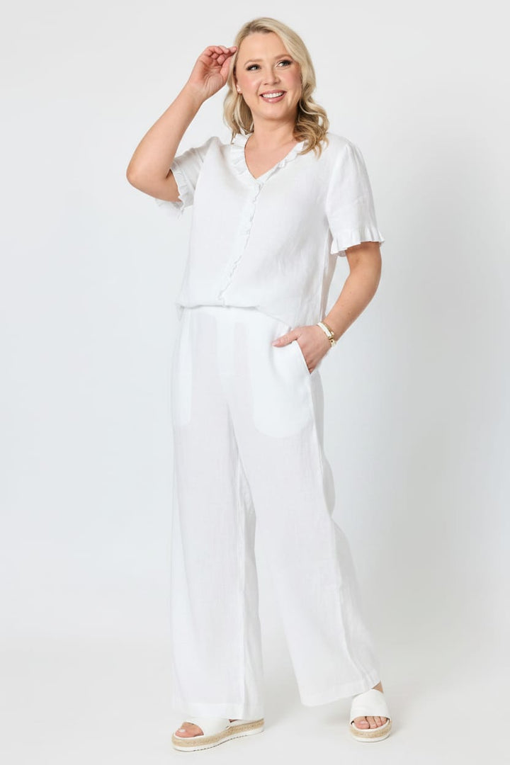 GORDON SMITH PANTS LUELLA LINEN PANT - 49713