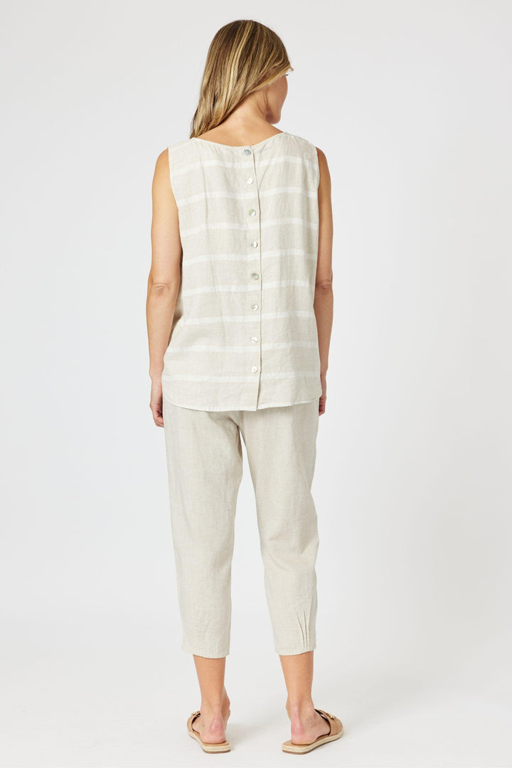 GORDON SMITH PANTS SARAH LINEN PANT - 19393GS