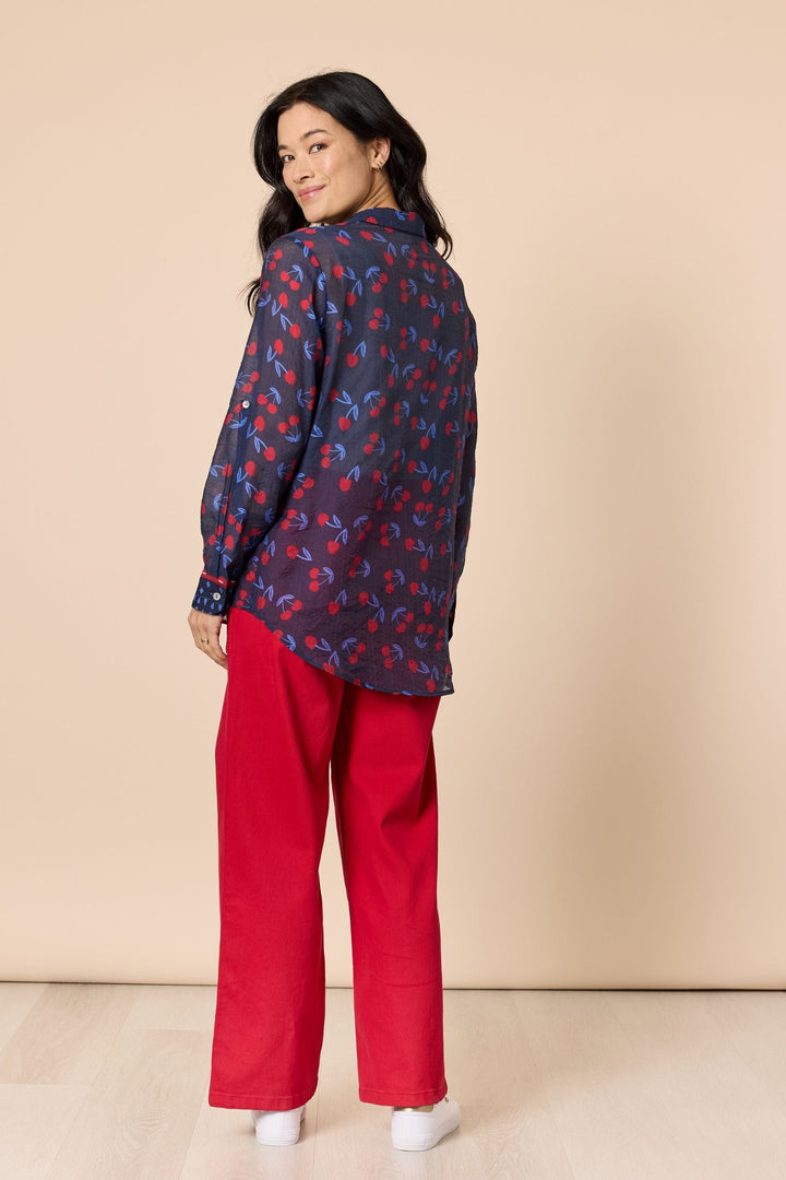 GORDON SMITH SHIRT CHERRY DELIGHT SHIRT - 48539GS