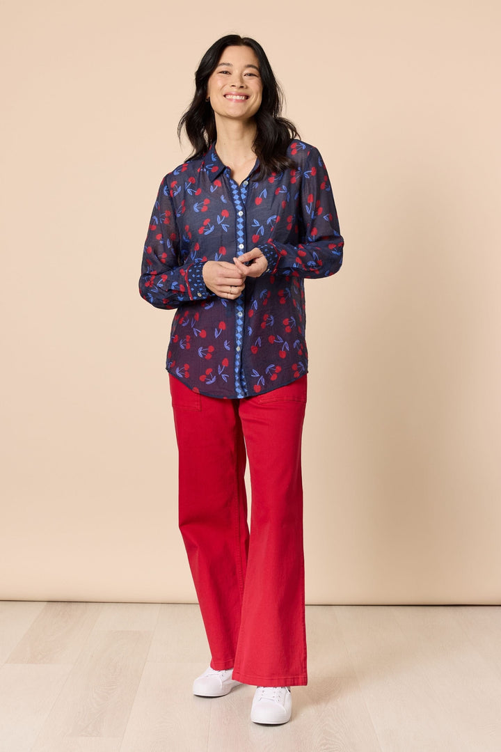 GORDON SMITH SHIRT CHERRY DELIGHT SHIRT - 48539GS