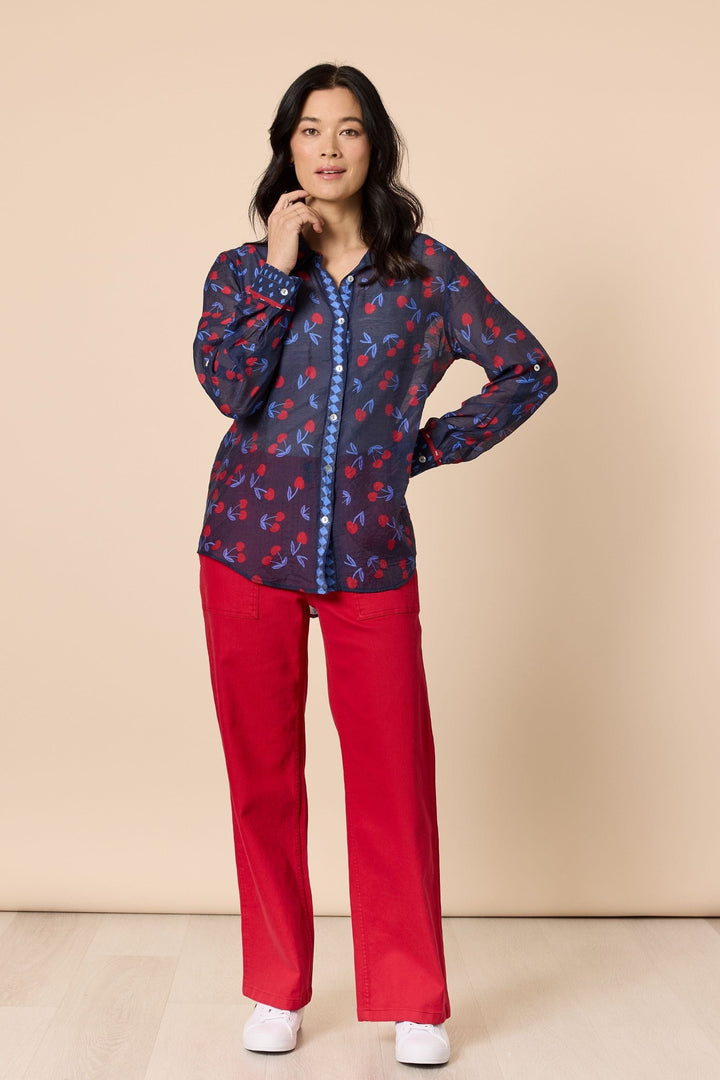 GORDON SMITH SHIRT CHERRY DELIGHT SHIRT - 48539GS