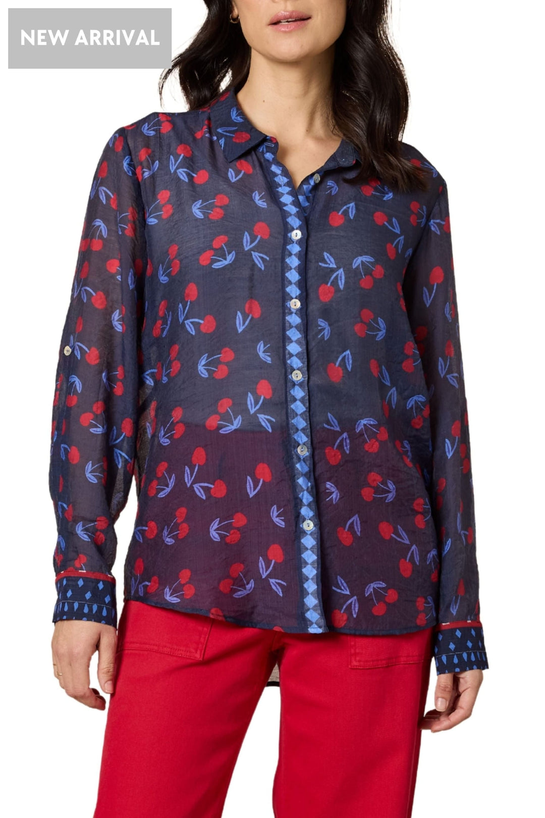 GORDON SMITH SHIRT CHERRY DELIGHT SHIRT - 48539GS