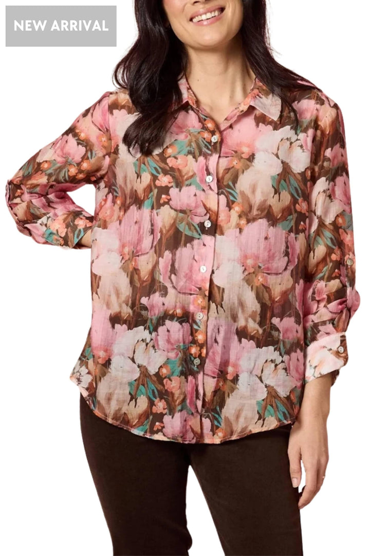 GORDON SMITH SHIRT DAKOTA PRINT SHIRT - 49017GS