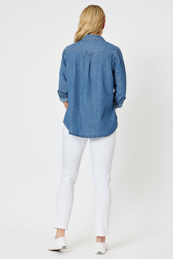 GORDON SMITH SHIRT DENIM SHIRT - 40405GS