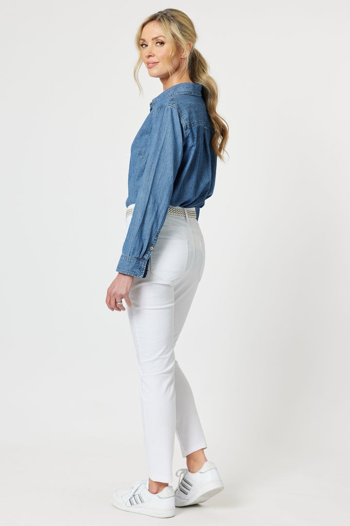 GORDON SMITH SHIRT DENIM SHIRT - 40405GS