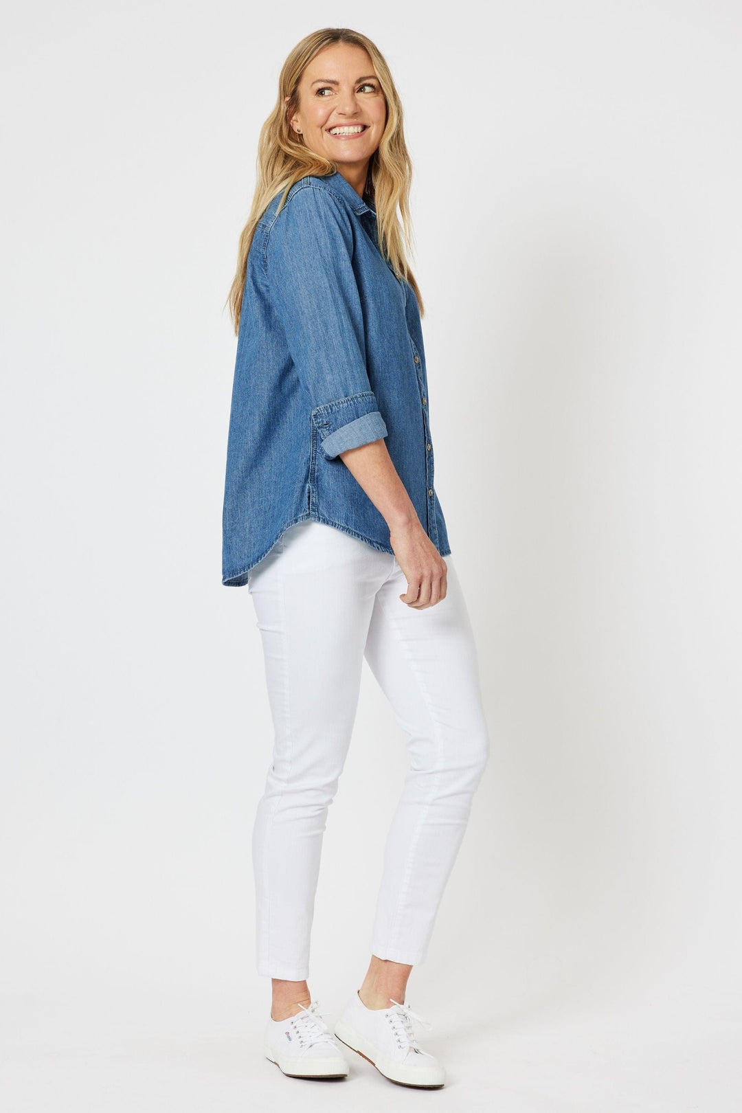 GORDON SMITH SHIRT DENIM SHIRT - 40405GS