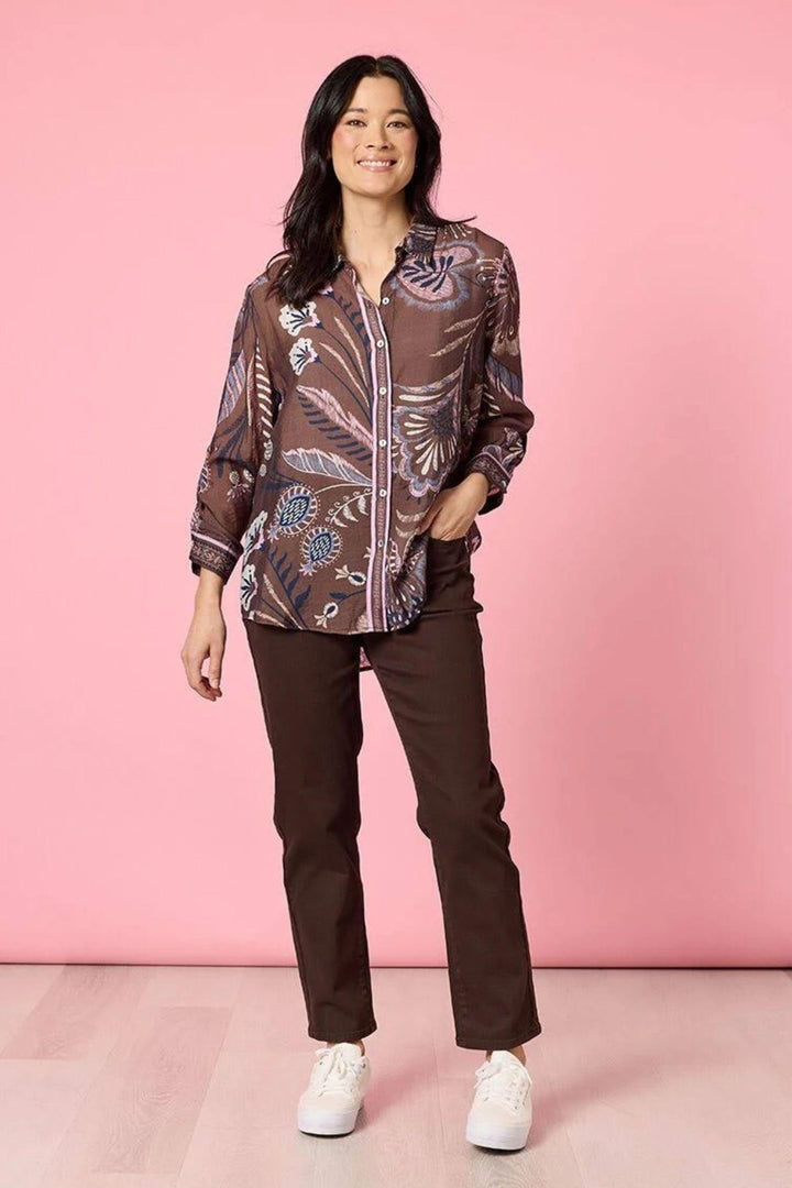 GORDON SMITH SHIRT MONTANA PRINT SHIRT - 48659GS