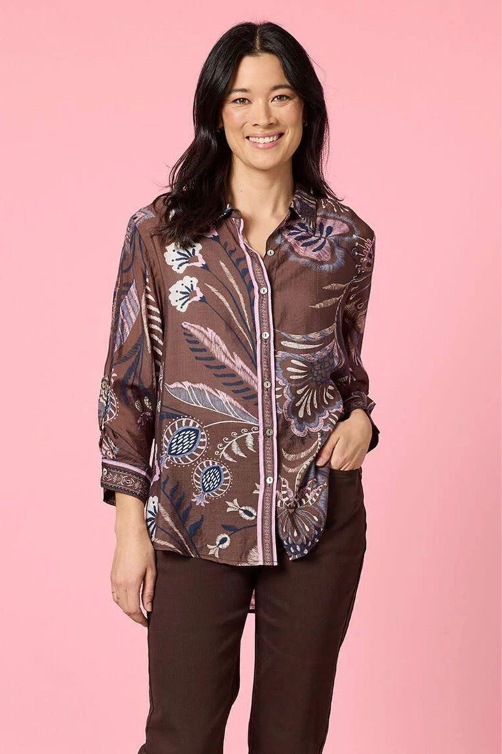 GORDON SMITH SHIRT MONTANA PRINT SHIRT - 48659GS