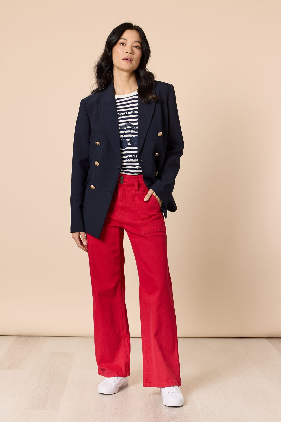GORDON SMITH T-SHIRT COTE D AZURE CHERRY TEE - 48562GS