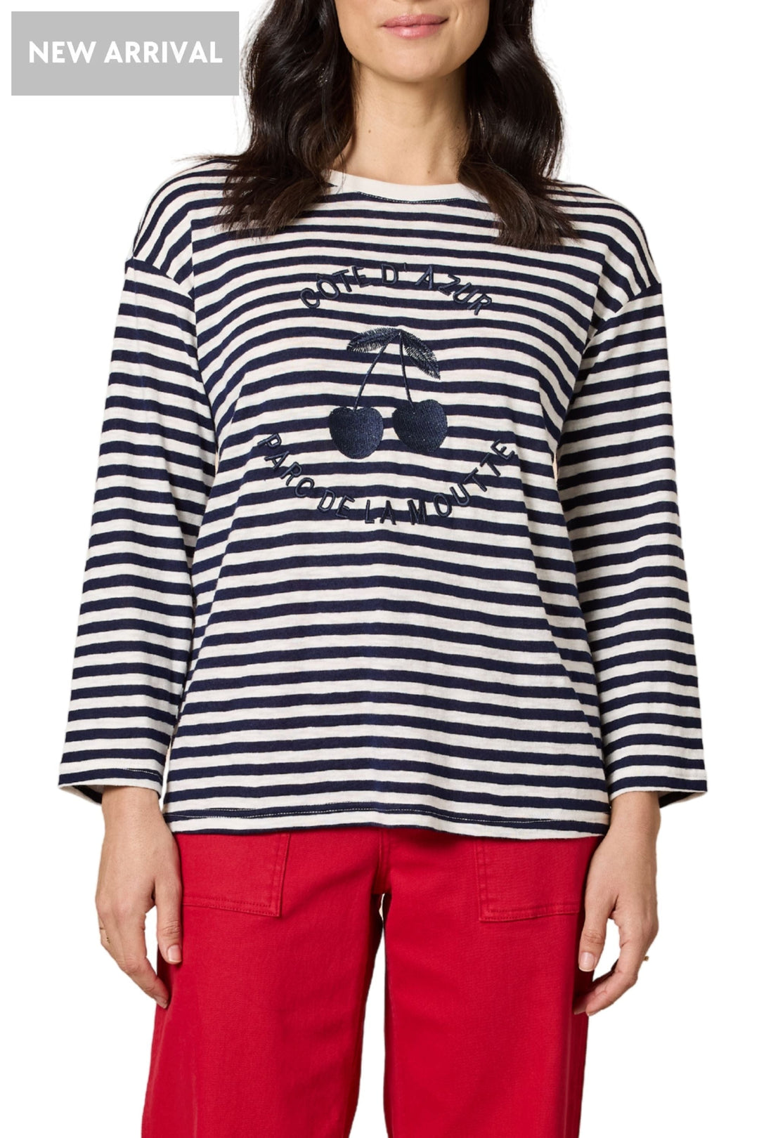GORDON SMITH T-SHIRT COTE D AZURE CHERRY TEE - 48562GS