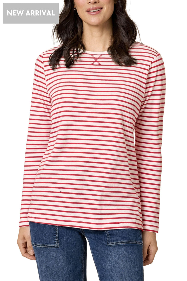 GORDON SMITH T-SHIRT HARBOUR STRIPE TEE - 48949GS