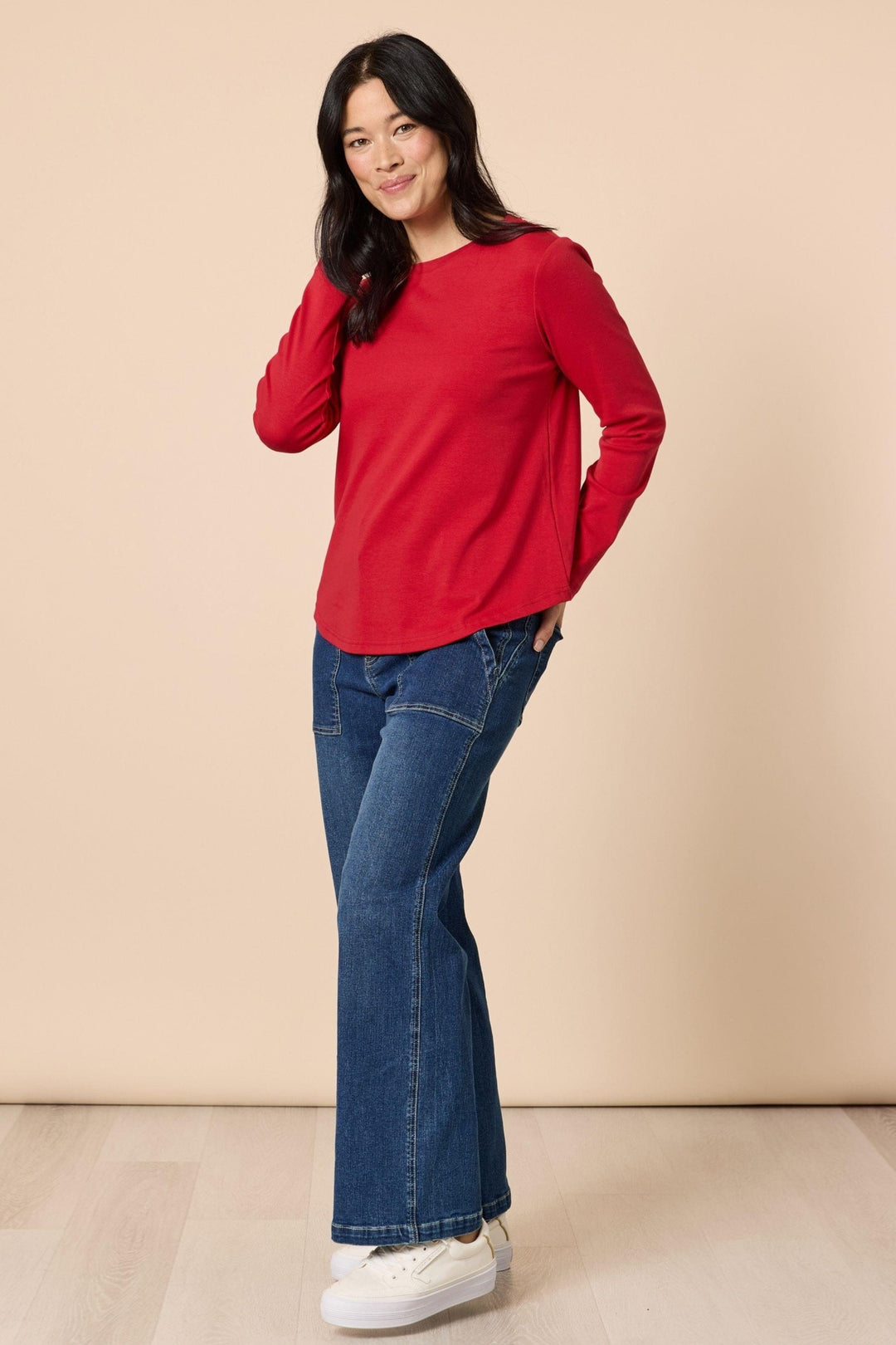 GORDON SMITH TOP HERITAGE TEE - 40176GS