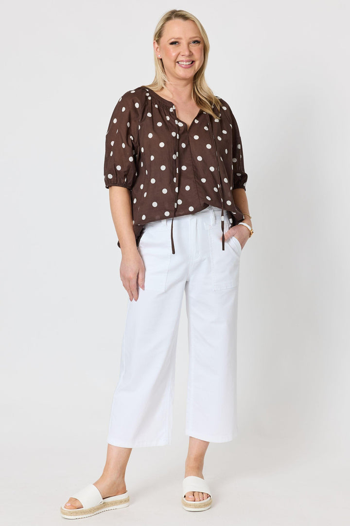 GORDON SMITH TOP RIVIERA SPOT TOP - 49592GS