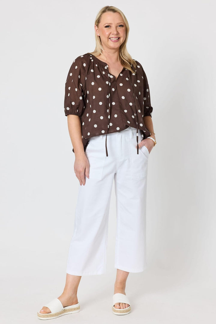 GORDON SMITH TOP RIVIERA SPOT TOP - 49592GS