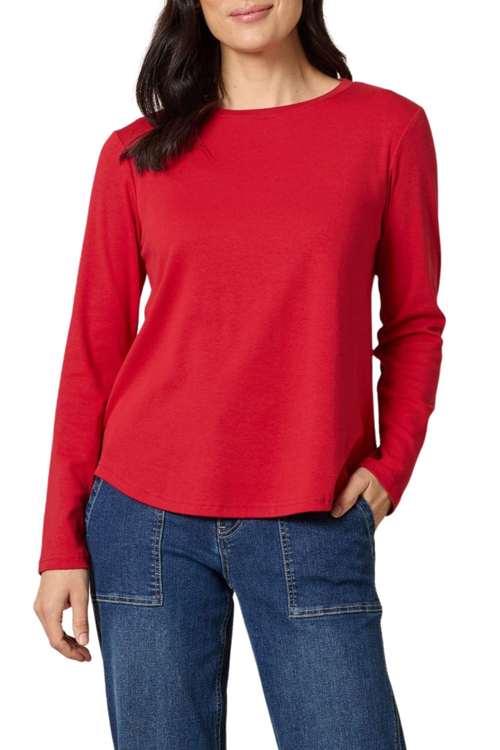 GORDON SMITH TOP XS / RED HERITAGE TEE - 40176GS