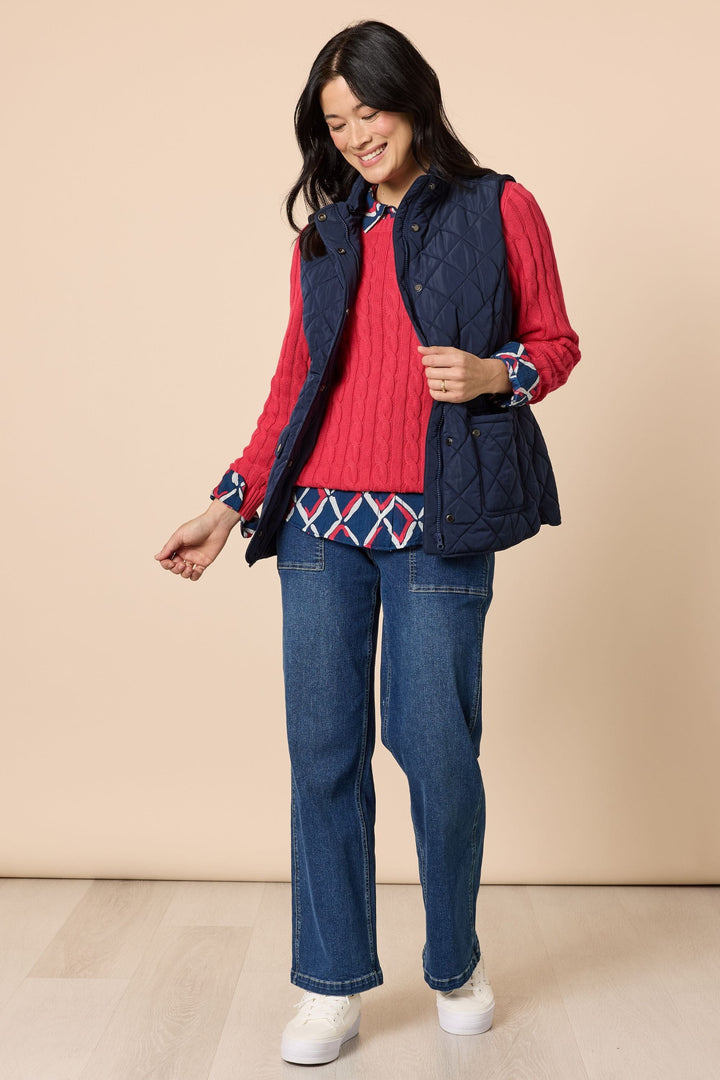 GORDON SMITH VEST HAMPTON QUILTED VEST - 48565GS