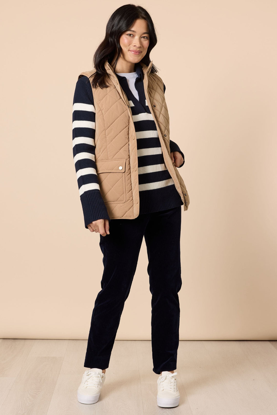 GORDON SMITH VEST HAMPTON QUILTED VEST - 48565GS