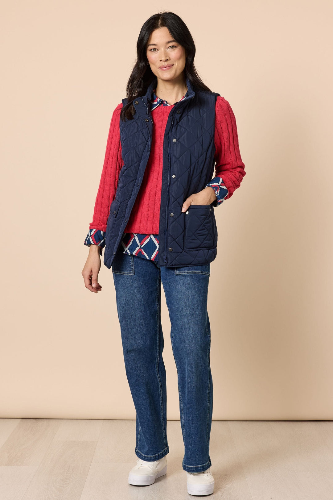 GORDON SMITH VEST HAMPTON QUILTED VEST - 48565GS
