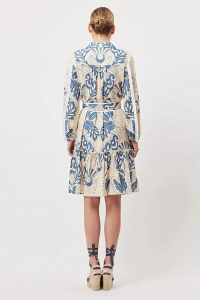 GRANADA LINEN DRESS - OW41609 DRESS