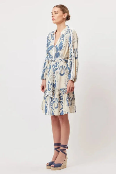 GRANADA LINEN DRESS - OW41609 DRESS