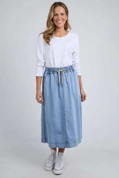GRETA DENIM SKIRT - 81D1410 SKIRT