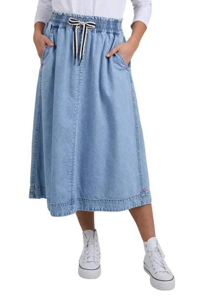 GRETA DENIM SKIRT - 81D1410 SKIRT
