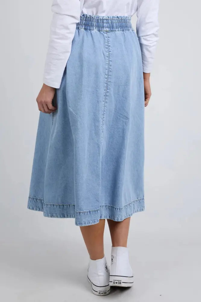 GRETA DENIM SKIRT - 81D1410 SKIRT