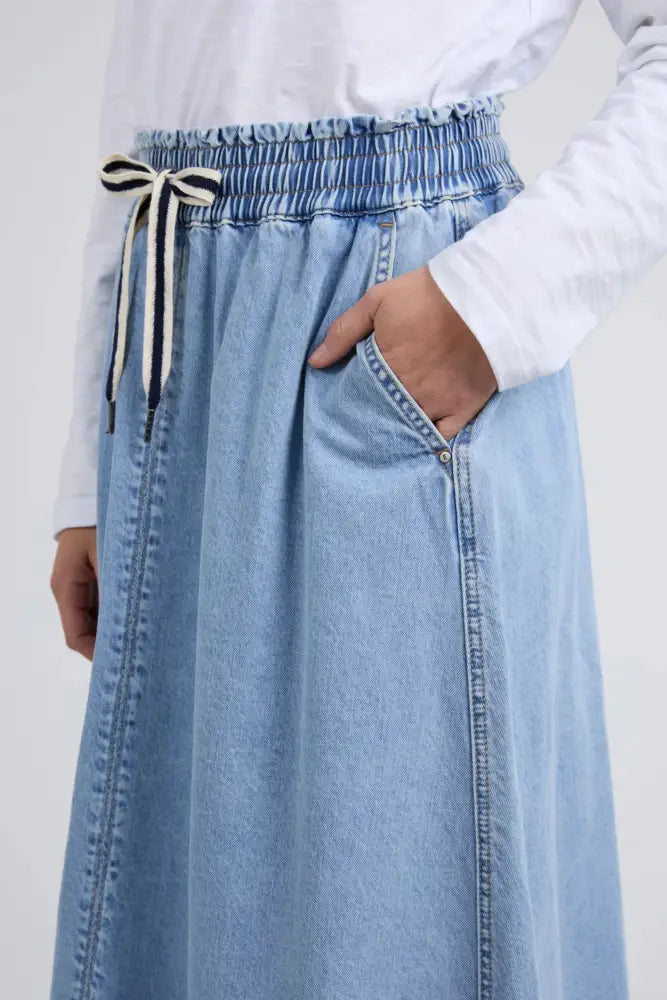 GRETA DENIM SKIRT - 81D1410 SKIRT