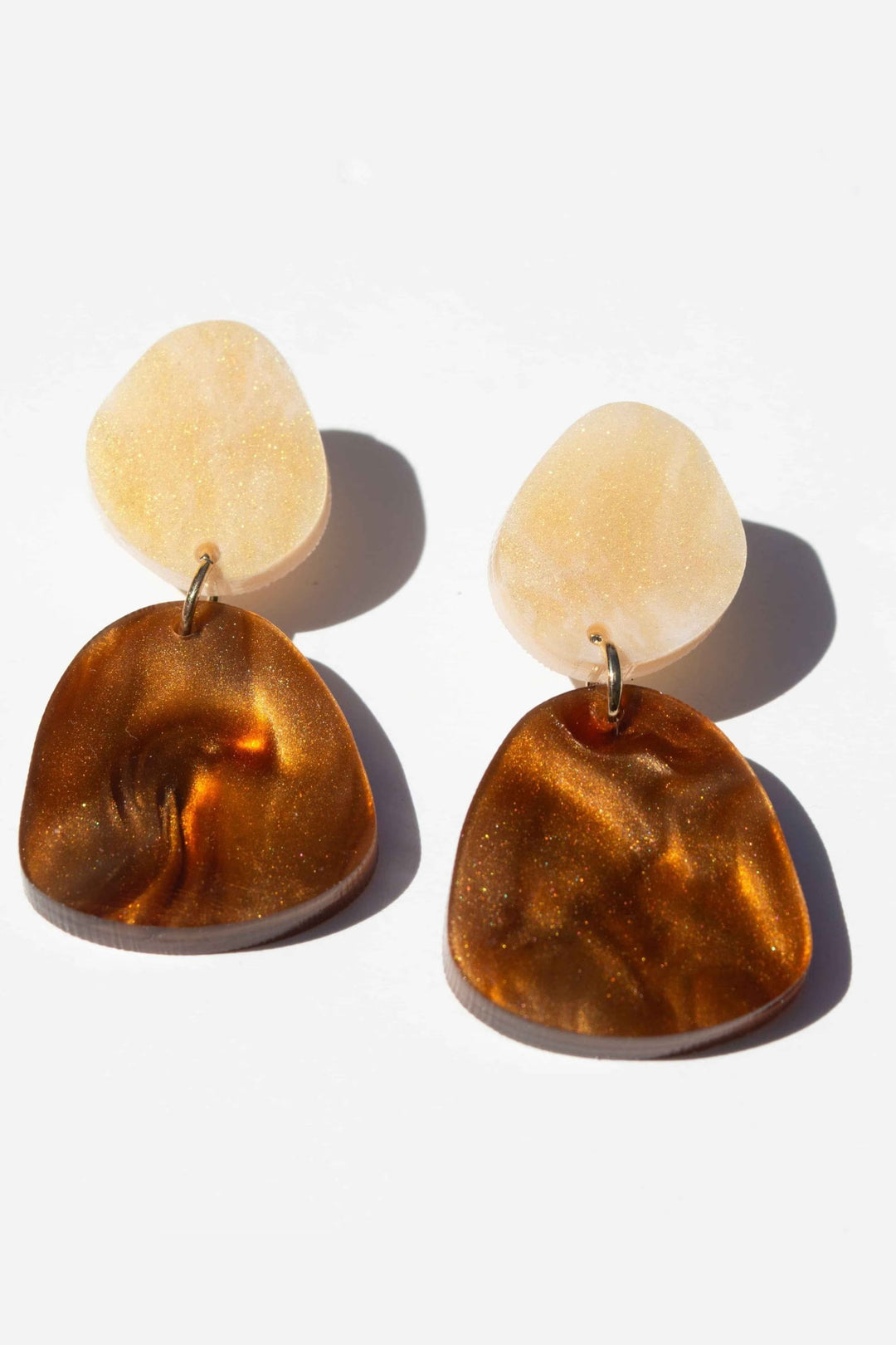 HAGEN AND CO JEWELLERY AMBER WILLOW EARRING - LC-WILLOW