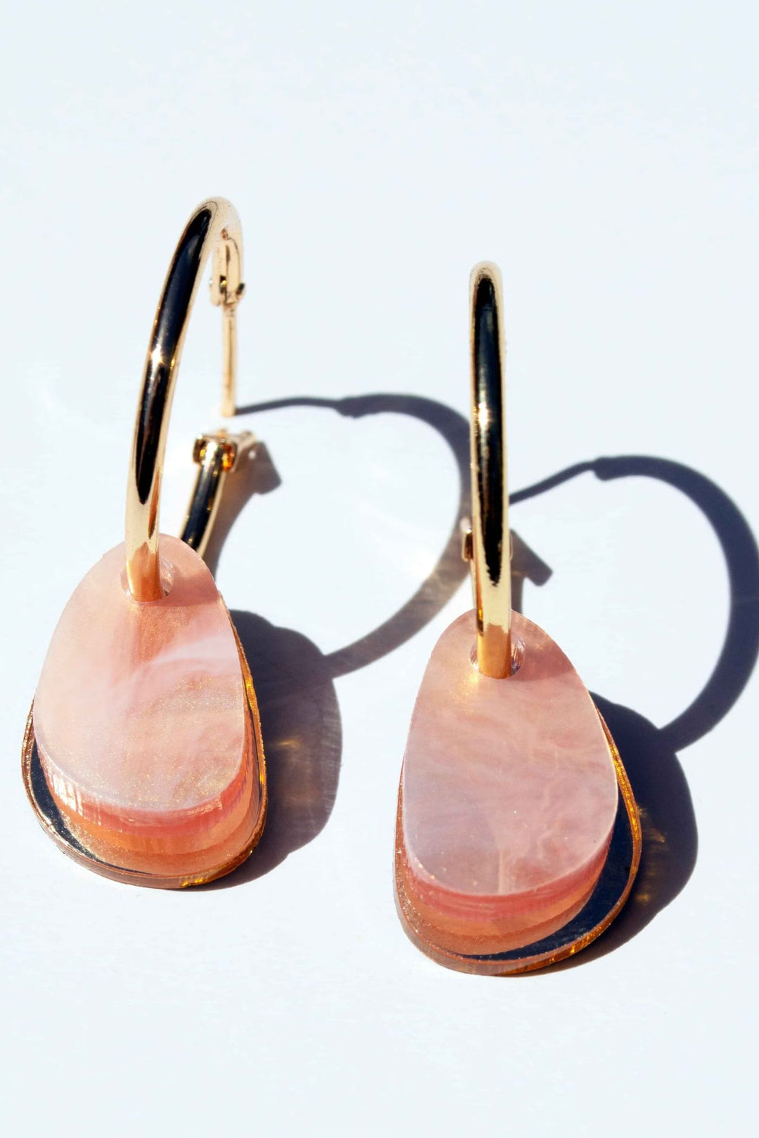 HAGEN AND CO JEWELLERY BLUSH LYLA EARRING - LC-LYLA