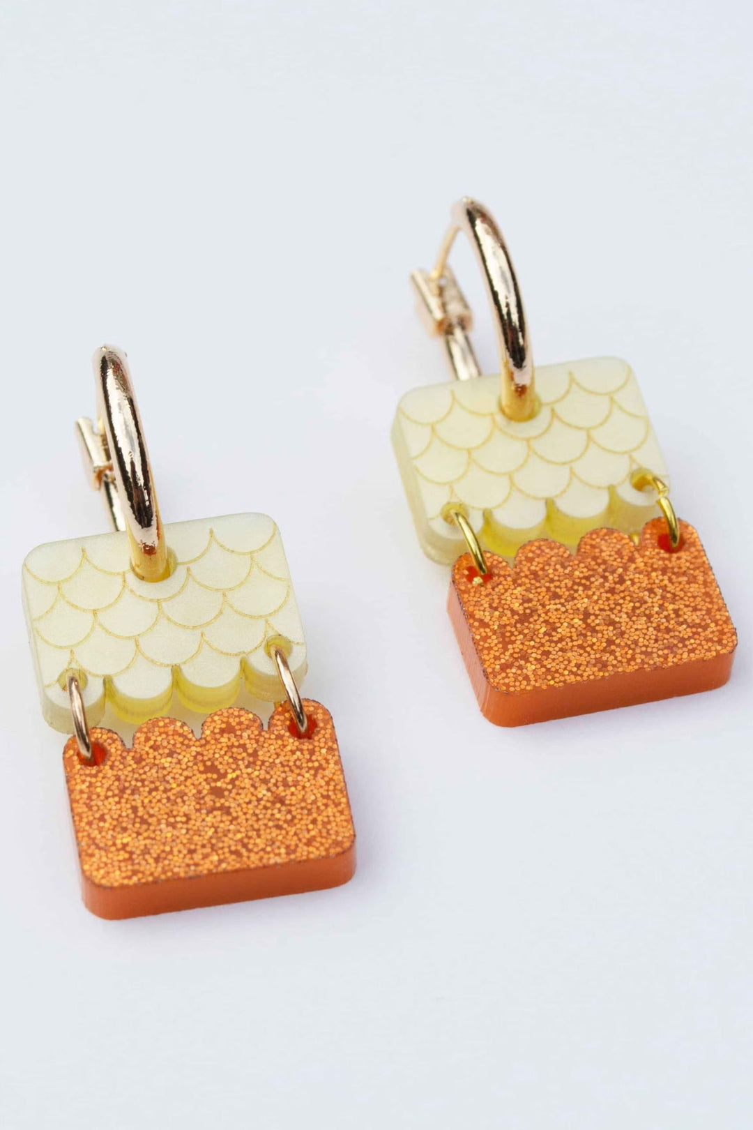 HAGEN AND CO JEWELLERY CITRUS WAVE EARRING - SC-W