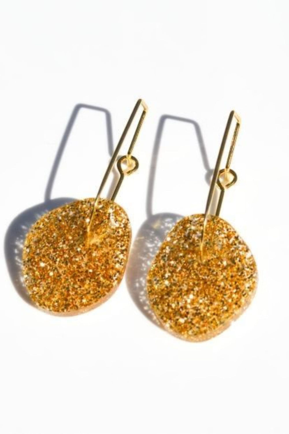 HAGEN AND CO JEWELLERY GOLD LUNA EARRING - AC-LUNA