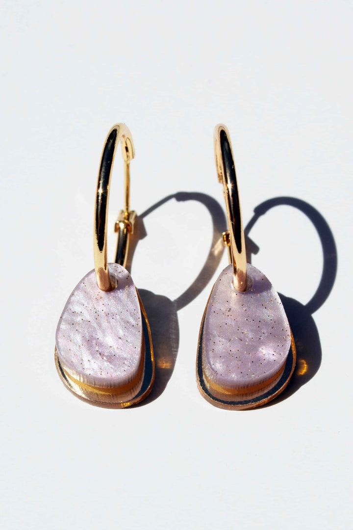 HAGEN AND CO JEWELLERY LILAC LYLA EARRING - LC-LYLA