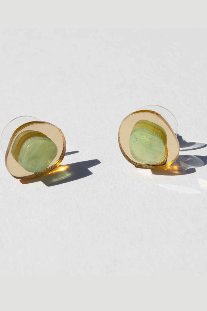HAGEN AND CO JEWELLERY MINT MIA STUD - LC-MIA