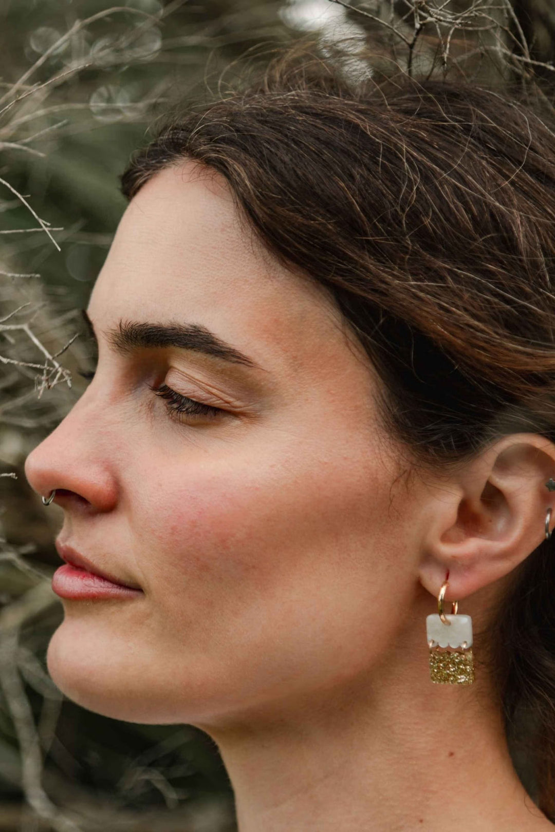 HAGEN AND CO JEWELLERY WAVE EARRING - SC-W