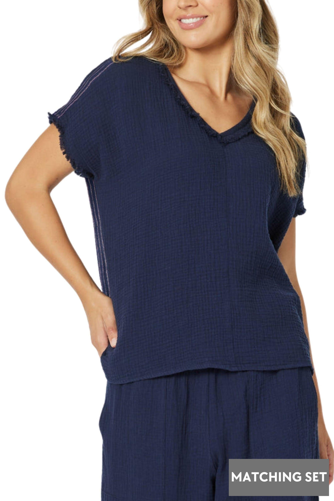 THREADZ TOP HALEY BYRON TOP - 48103T