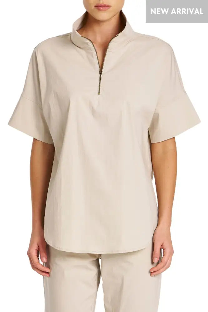HALF ZIP SHIRT - F658572 SHIRT
