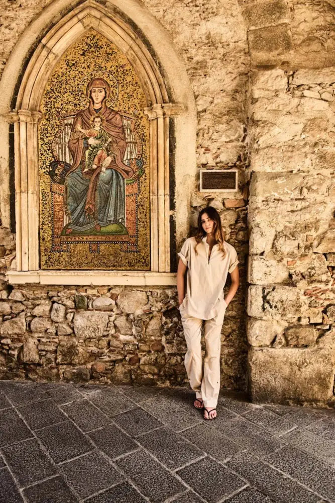 HALF ZIP SHIRT - F658572 SHIRT