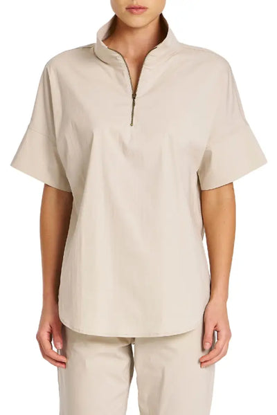 HALF ZIP SHIRT - F658572 SHIRT