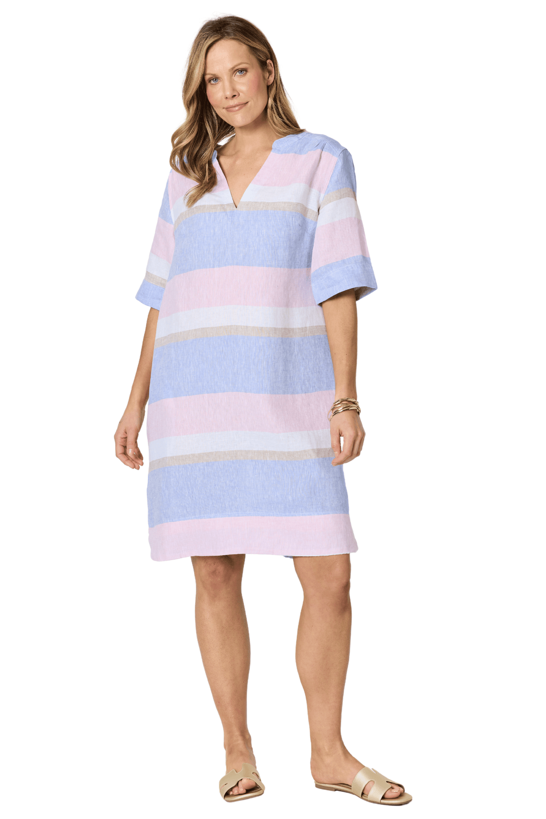 HAMMOCK AND VINE DRESS PAROS STRIPE DRESS - 50238HV