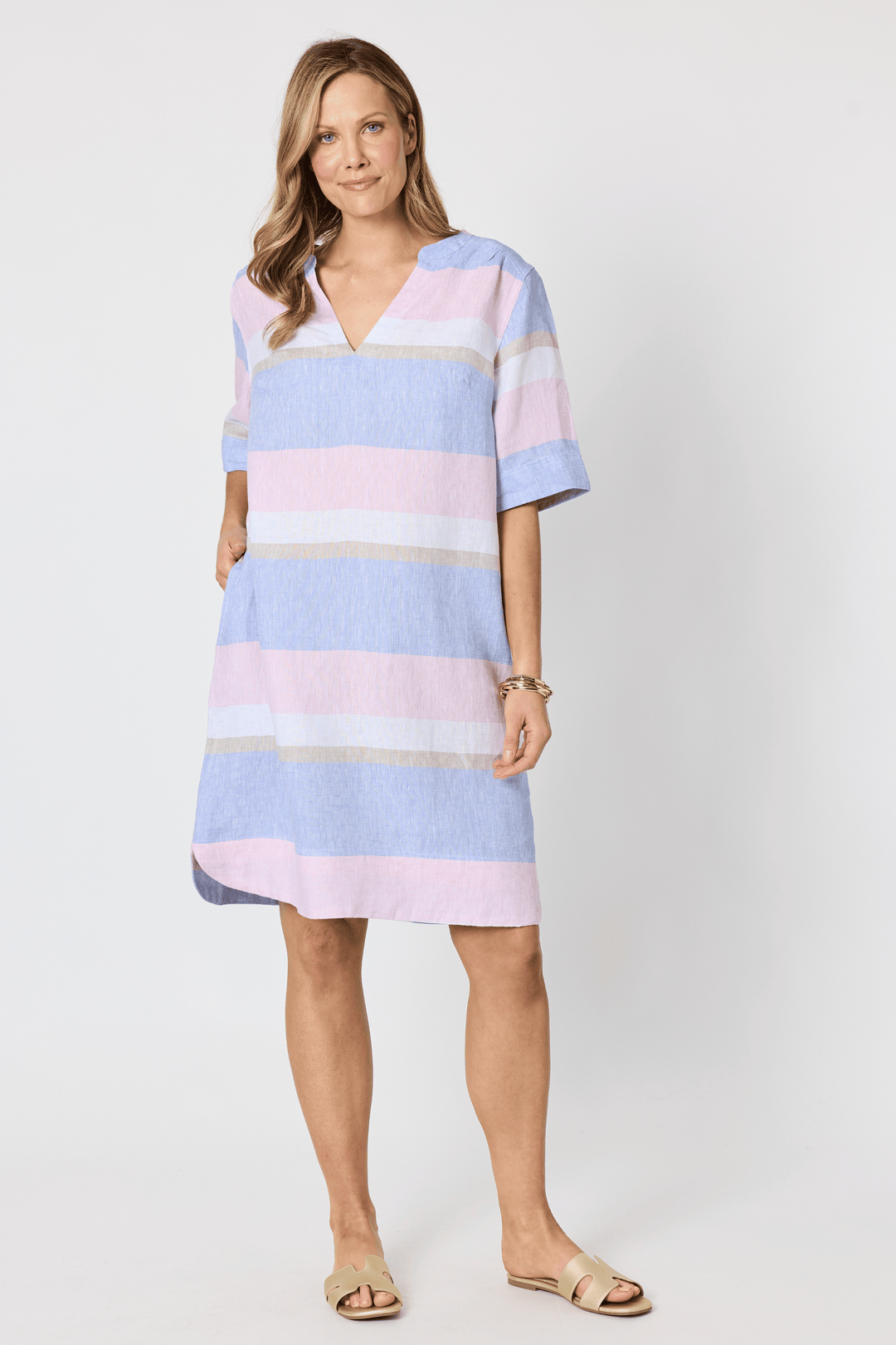 HAMMOCK AND VINE DRESS PAROS STRIPE DRESS - 50238HV