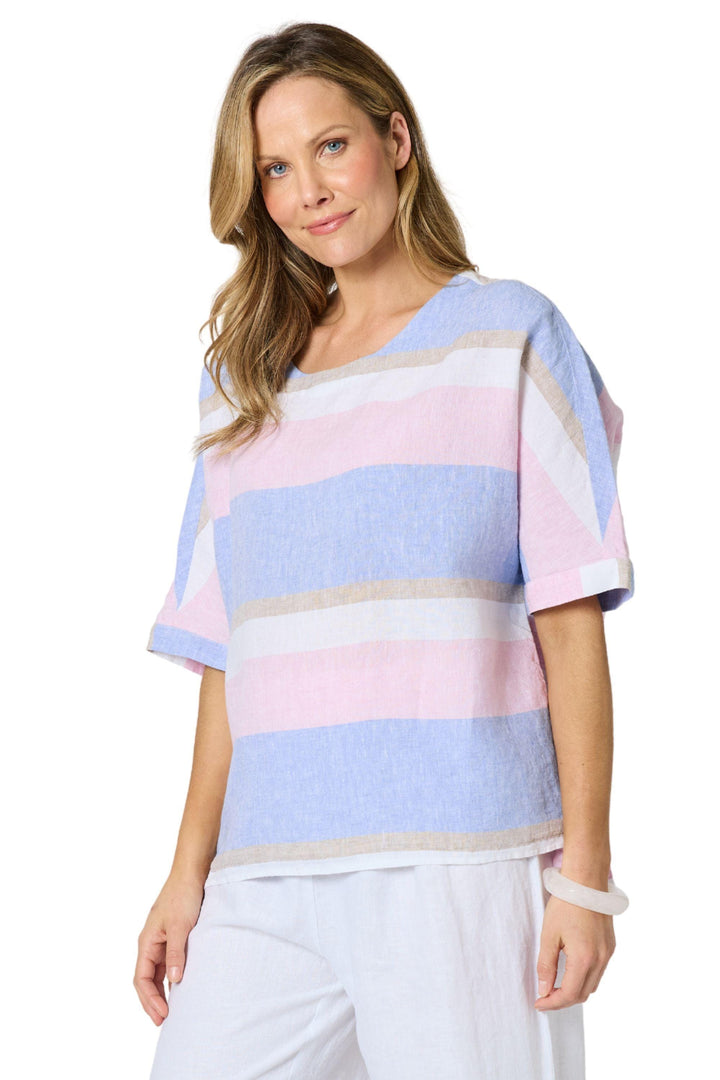 HAMMOCK AND VINE TOP PAROS STRIPE TOP - 50282HV