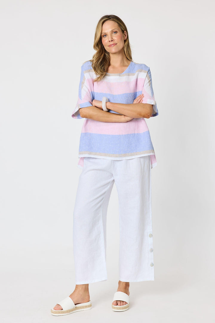 HAMMOCK AND VINE TOP PAROS STRIPE TOP - 50282HV