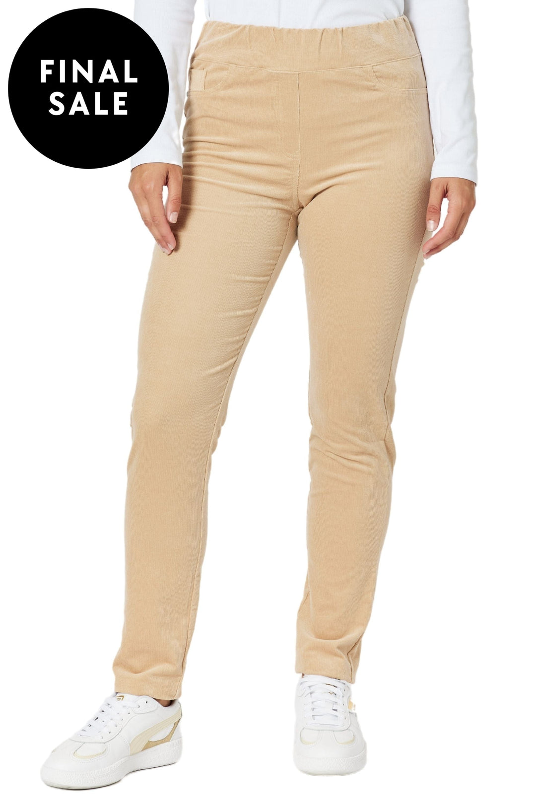 GORDON SMITH PANTS CARAMEL / 8 HARPER CORD PANT - 46670GS