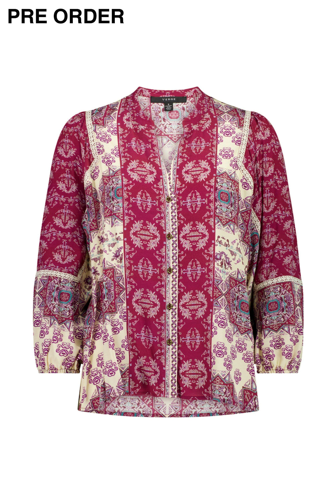 HAZE BLOUSE - 1212BR - BLOUSE