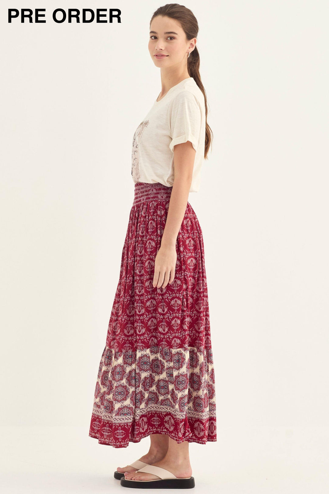 HAZE SKIRT - 1210BR - SKIRT