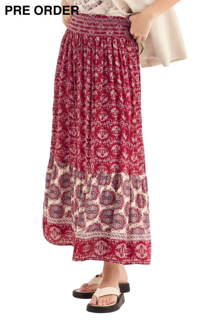 HAZE SKIRT - 1210BR - SKIRT