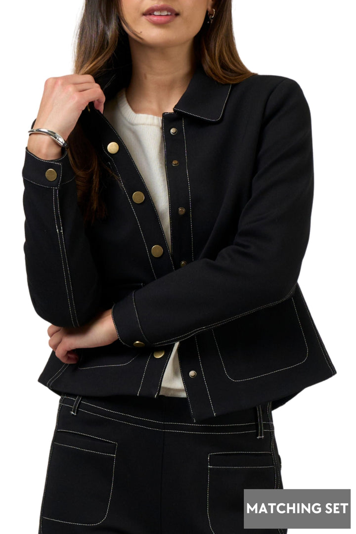 MADLY SWEETLY JACKET 8 / BLACK HIGHLIGHT JACKET - MS1808