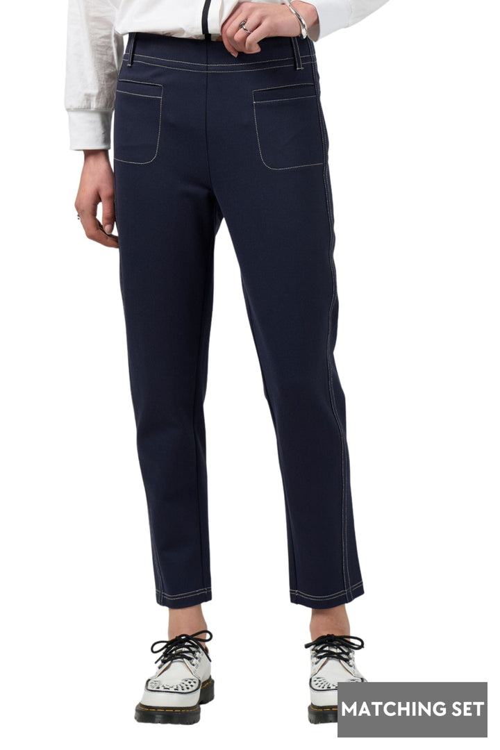 MADLY SWEETLY PANTS 8 / NAVY HIGHLIGHT PANT - MS1809